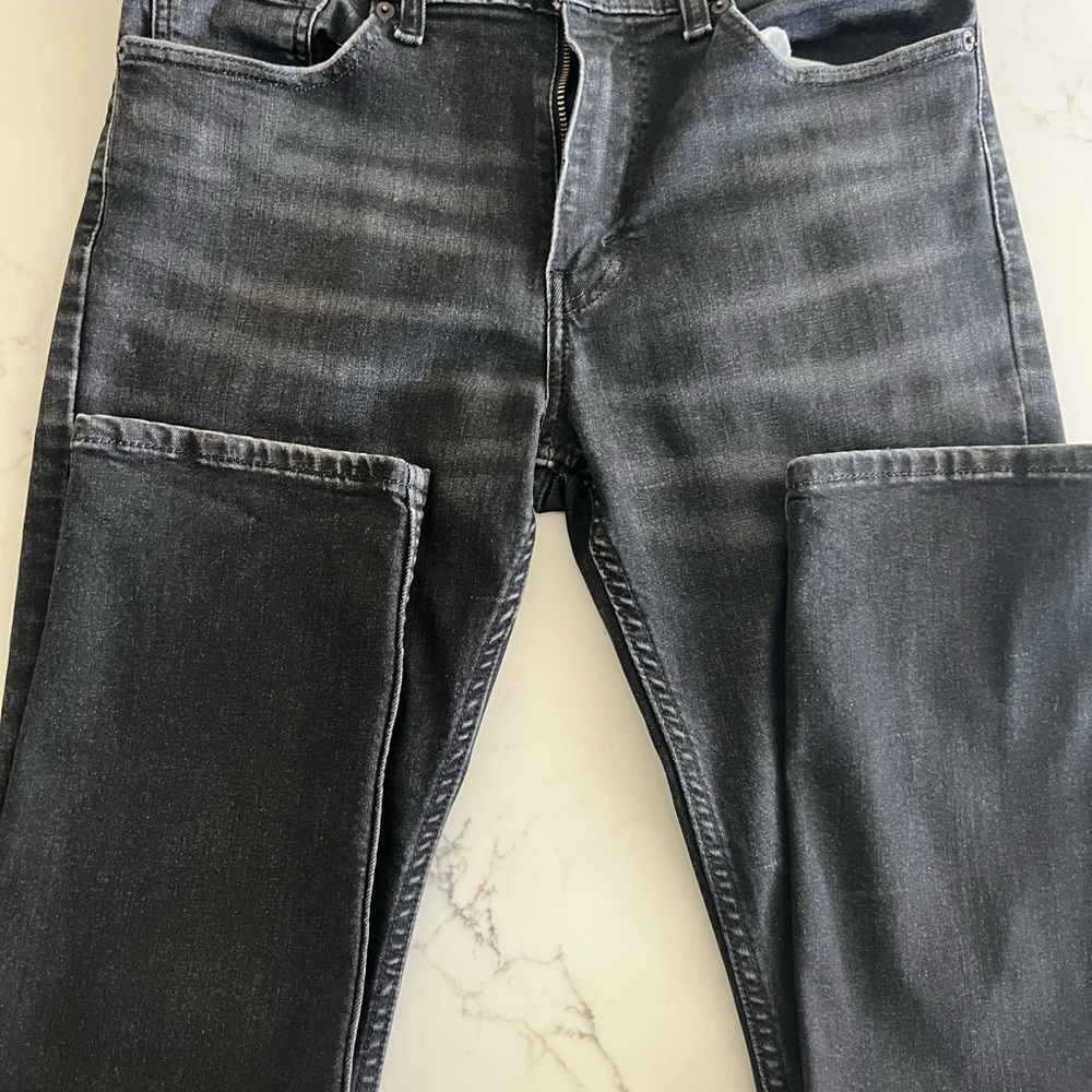 Levi's 511 Men's Black/Grey fish eye Slim Jeans